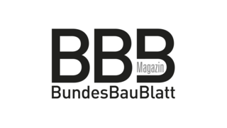 Logo BundesBauBlatt, zur Detailseite des Medienpartners